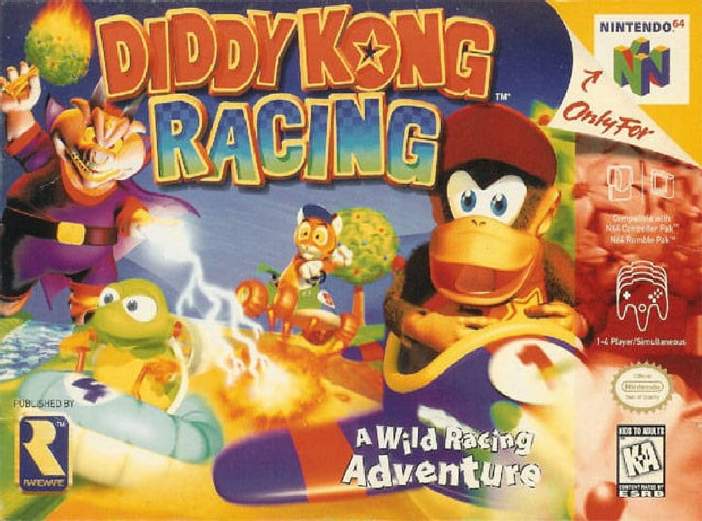 Restored Diddy Kong Racing (Nintendo 64, 1997) Video Game (Refurbished) -  Walmart.com