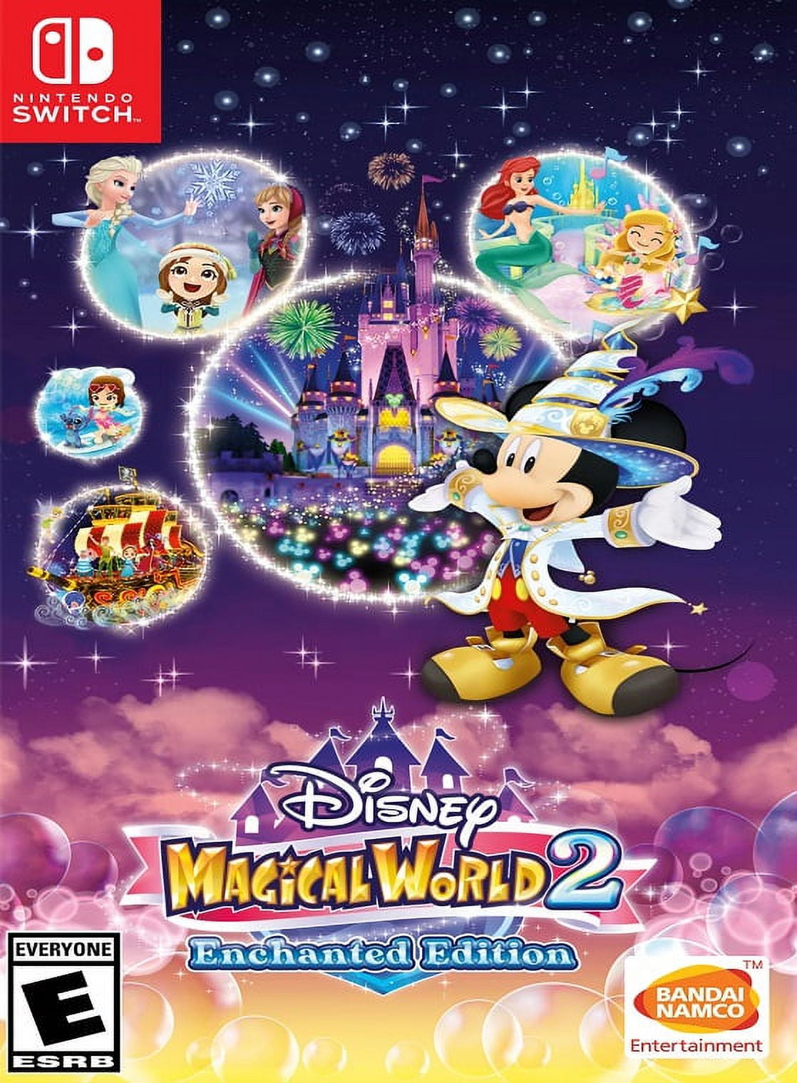 Restored Disney Magical World 2 Enchanted Edition (Nintendo Switch 2021) Adventure Game