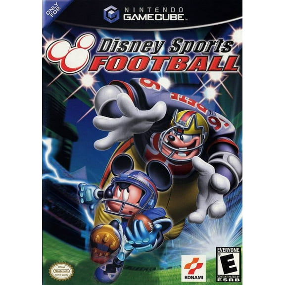 Restored Disney Sports Football (Nintendo Gamecube, 2002) Video Game (Refurbished)