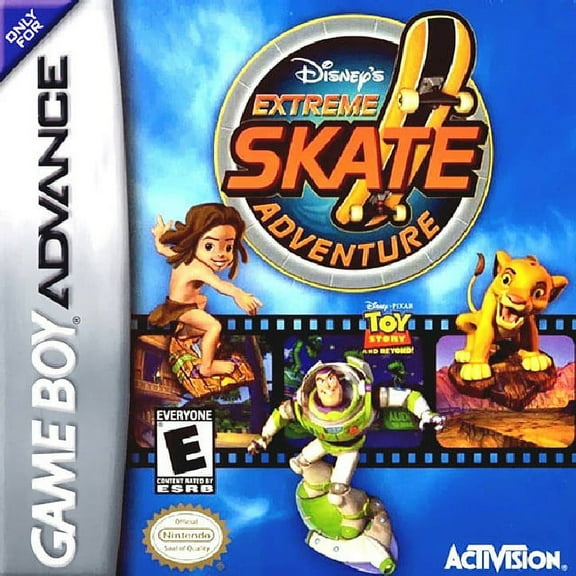 Restored Disney's Extreme Skate Adventure (Nintendo Game Boy Advance, 2003) GBA (Refurbished)