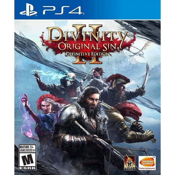 Restored Divinity: Original Sin 2 Definitive Ed. (Sony Playstation 4, 2018) RPG Game (Refurbished)