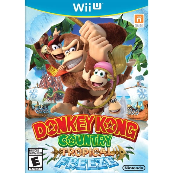 Restored Donkey Kong Tropical Freeze | Nintendo Wii U (Refurbished)