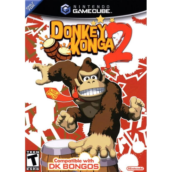 Restored Donkey Konga 2 | Nintendo GameCube (Refurbished)