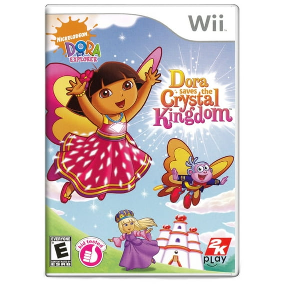 Restored Dora Saves the Crystal Kingdom Nintendo Wii