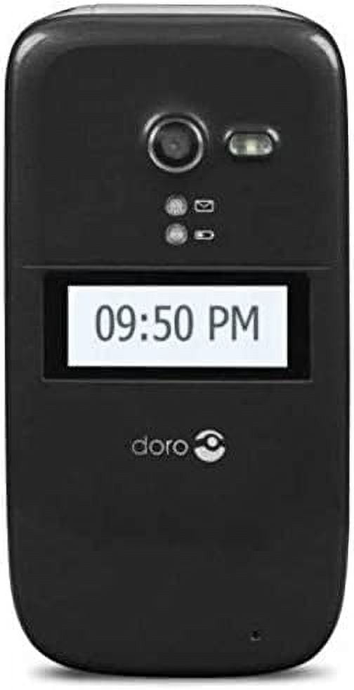 Restored Doro 626 GSM Unlocked Black Flip phone (Refurbished)