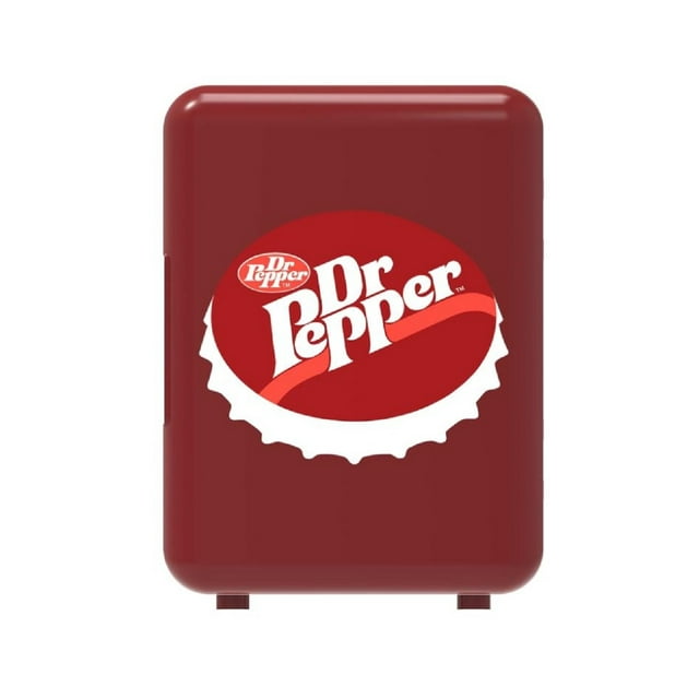 Restored Dr. Pepper Mis153 6 Can / 4 Liters Mini Retro Beverage Can Refrigerator (Refurbished