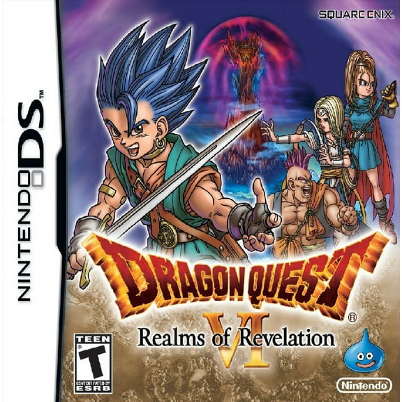 Restored Dragon Quest VI: Realms of Revelation (Nintendo DS, 2011) RPG Game (Refurbished)