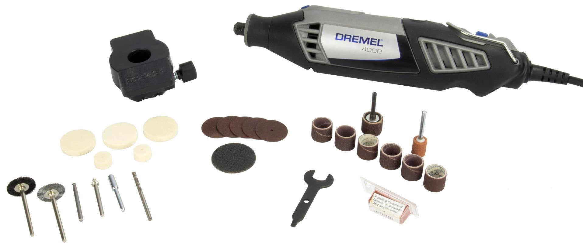 Restored Dremel 4000DRRT Variable Speed High Performance Rotary Tool Kit (Refurbished)