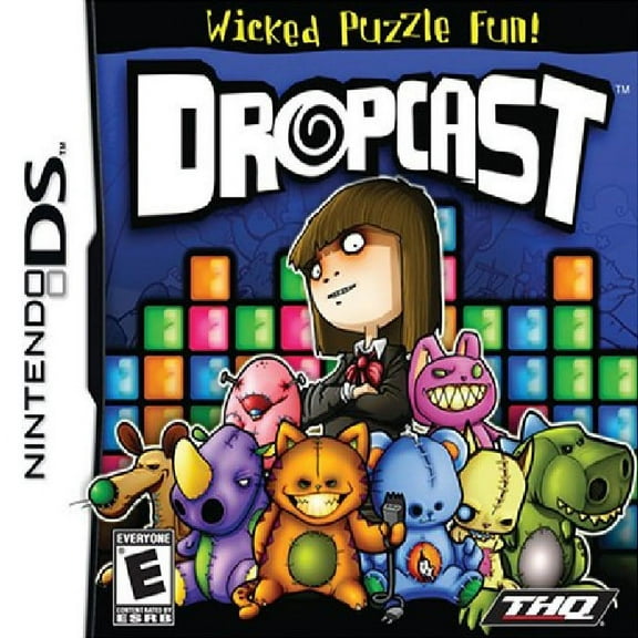 Restored Dropcast (Nintendo DS, 2008) Puzzle Game