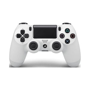 Control inalámbrico DualShock 4 restaurado para PlayStation 4, blanco glaciar
