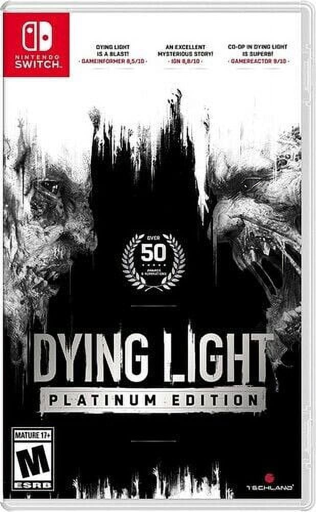 Dying Light Platinum Edition, Action & Adventure Video Game for Nintendo Switch, by Square Enix, Physical