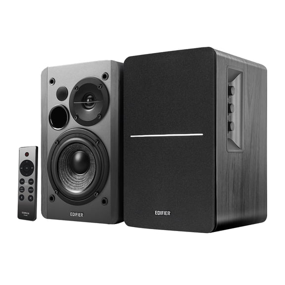 Restored Edifier R1280DBs Active Bluetooth Bookshelf Speakers - Black (Refurbished)