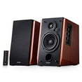 thumbnail image 1 of Restored Edifier R1700BT Bluetooth Bookshelf Speakers - Powered 2.0 Active Speaker - Wood (Refurbished), 1 of 7