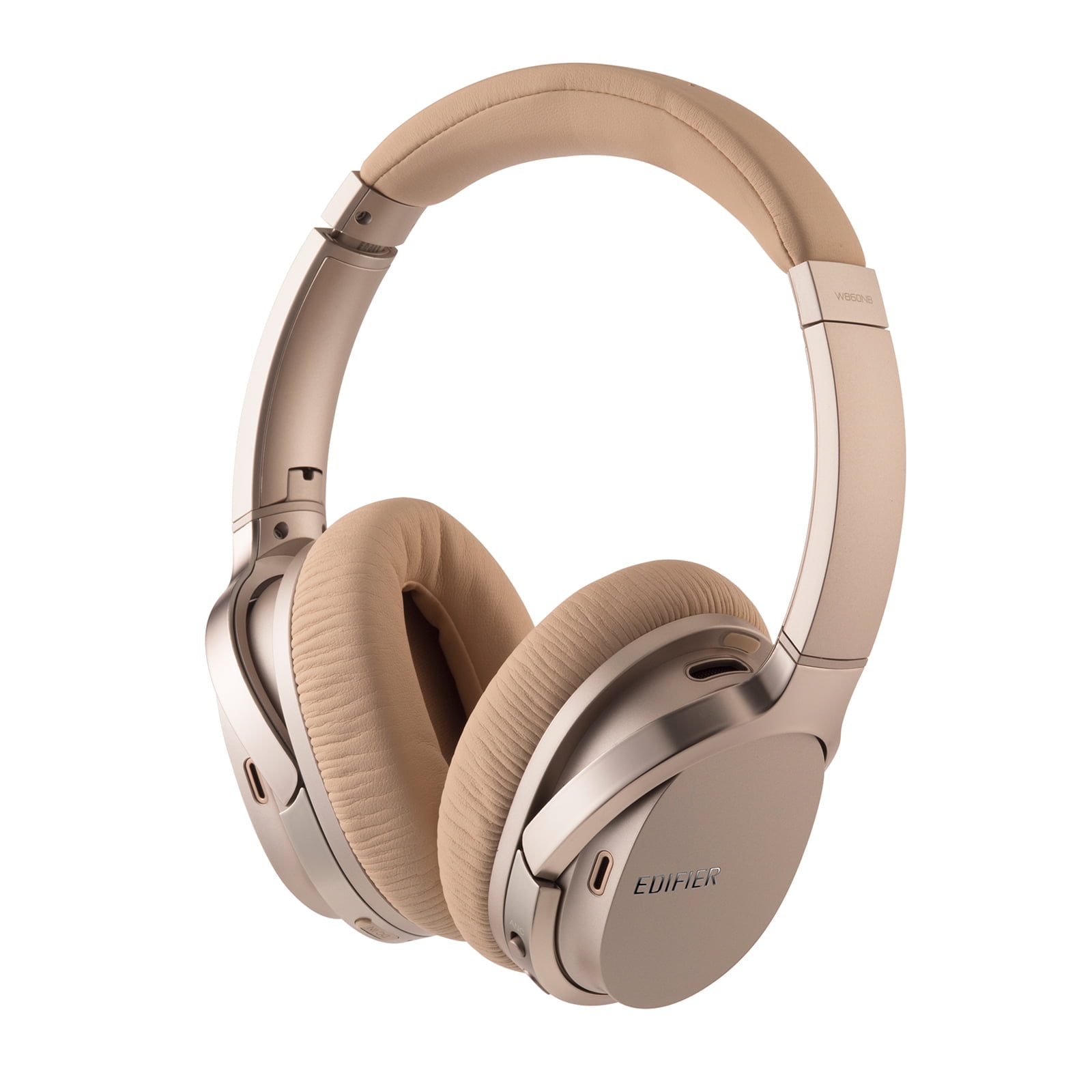 Edifier W860NB Active Noise Cancelling Over-Ear Bluetooth aptX Headphones - Gold