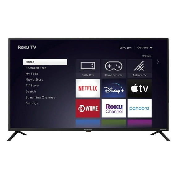 Restored Element 40” Element 1080P FHD Roku TV E2AA40R-T (Refurbished)