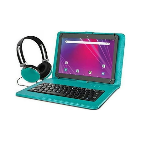 Restored Ematic EGQ239BDTL 10.1" 1.5GHz 16GB 1GB RAM Android 8.1 Oreo Tablet, Teal (Refurbished)