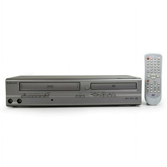Restored Emerson EWD2204 DVD/VCR Combo Player, Pan and scan conversion, parental lock, letterbox conversion, 1 count