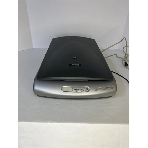 Restored Epson Perfection 1660 Photo Flatbed Scanner – 1600 × 3200 dpi High-Resolution Film & Photo Scanner (Refurbished)