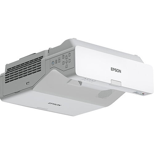Restored Epson PowerLite 770F Full HD 1080p 4100 Lumen Ultra-Short Throw 3LCD Smart Laser Projector, White (Refurbished)