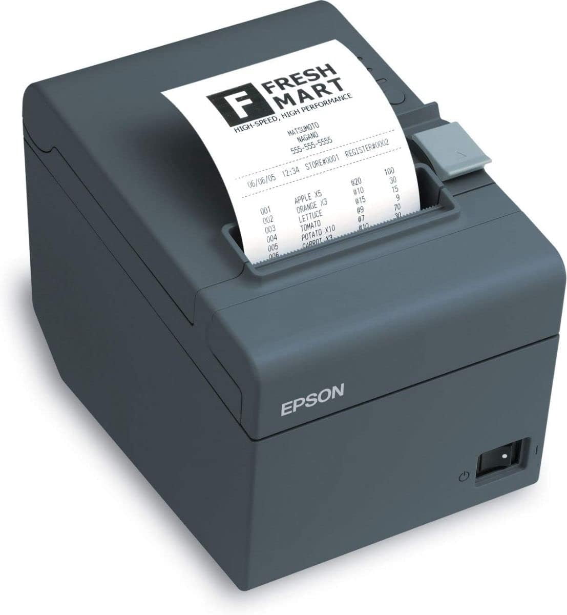 Restored Epson TM-T20II Ethernet Thermal Receipt Printer with PS-180 ...