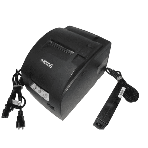 Restored Epson TM-U220B USB POS Kitchen Receipt Printer with Power Supply – High-Speed Thermal/Dot Matrix Printing (Refurbished)
