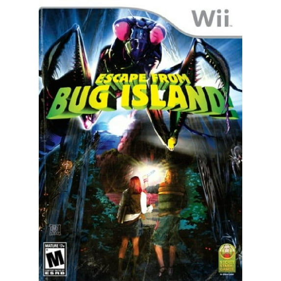 Restored Escape from Bug Island (Nintendo Wii, 2007) Spooky Game (Refurbished)