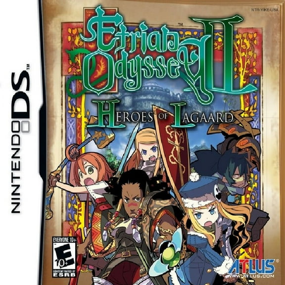 Restored Etrian Odyssey II: Heroes of Lagaard (Nintendo DS, 2008) RPG Game (Refurbished)