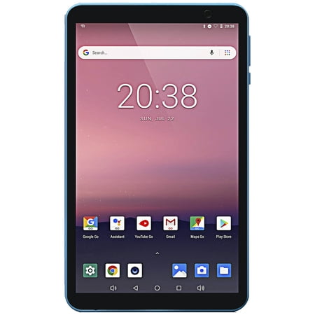 Restored Evoo EV-A-81-8-2-BL 8" Quad Core16GB Storage Android 8.1 Go Edition Tablet Blue (Refurbished)
