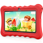 Restored Excelvan X77 Tablets for Kids 7 inch IPS Screen, 1G RAM 8 GB ROM Android 8.1.0, Red (Refurbished)