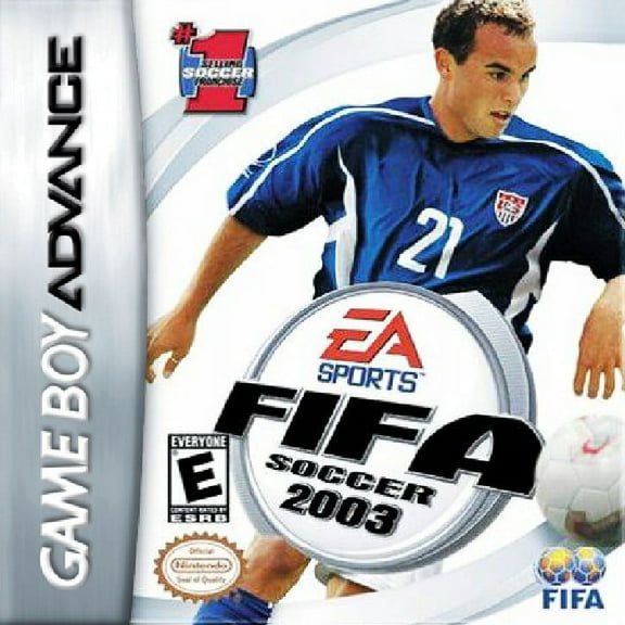 Restored FIFA Soccer 2003 (Nintendo Gameboy Advance, 2002) Video Game (Refurbished)