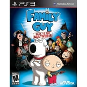 Restored Family Guy Back to the Multiverse PlayStation 3 Shooter Game, Physical, Multiplayer, Adventure, Third-Person, Shooter, Action