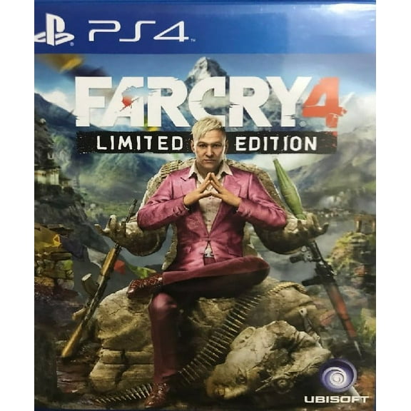 Restored Far Cry 4 -- Limited Edition (Sony PlayStation 4, 2014) Shooter Game (Refurbished)