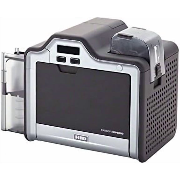 Restored Fargo HDP5000 Single-Sided ID Card Printer – High Definition Retransfer Printing for Durable, Professional ID Cards (Refurbished)