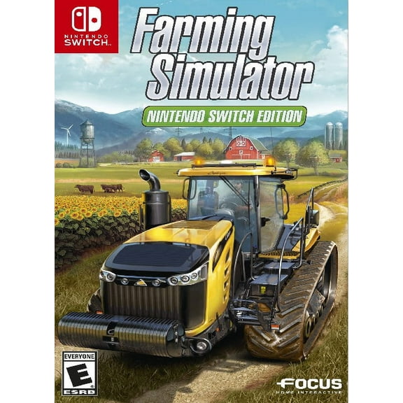 Restored Farming Simulator (Nintendo Switch, 2017) Video Game (Refurbished)