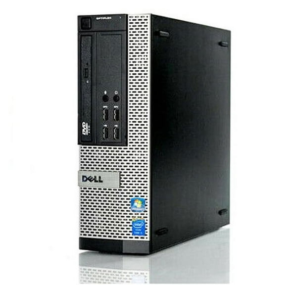 Restored Fast and Dependable Dell Desktop Computer with Intel Quad Core Processor Wifi and Windows 10 (Refurbished)
