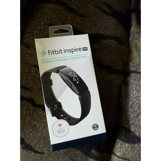 Restored Fitbit FB413BKBK Inspire HR Heart Rate & Fitness Tracker, One Size (S & L bands included) (Refurbished)