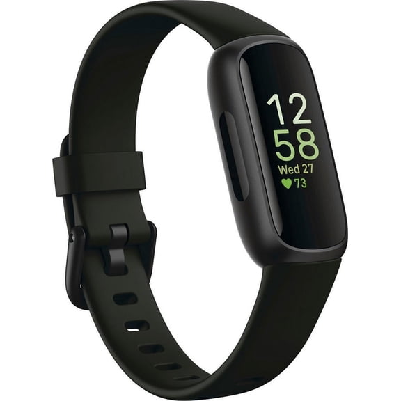 Restored Fitbit Inspire 3 Health & Fitness Tracker with Stress Management - Midnight Zen (Refurbished)