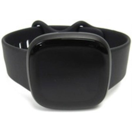 Restored Fitbit Versa 3 Health and Fitness Watch + GPS - Optical Heart Rate Sensor, Accelerometer, Altimeter, Ambient Light Sensor, Infrared - Music Player, Text Messaging, Calendar, Sleep (Refurbished)