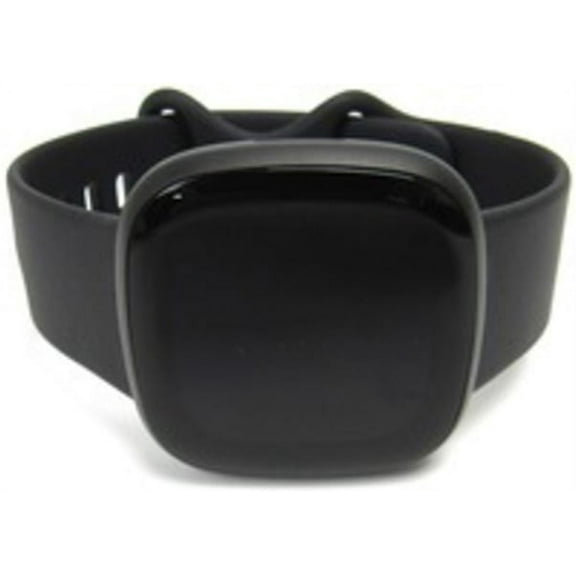 Restored Fitbit Versa 3 Health and Fitness Watch + GPS - Optical Heart Rate Sensor, Accelerometer, Altimeter, Ambient Light Sensor, Infrared - Music Player, Text Messaging, Calendar, Sleep (Refurbished)