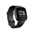 thumbnail image 1 of Restored Fitbit Versa Smart Watch, Black/Black Aluminium (Refurbished), 1 of 9