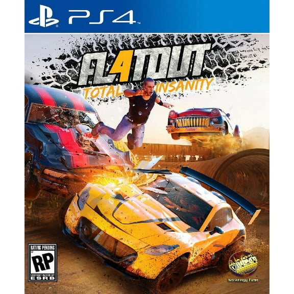 Restored FlatOut 4: Total Insanity (Sony Playstation 4, 2017) Racing Game (Refurbished)