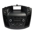 thumbnail image 1 of Restored Ford Focus 2015-2018 Radio Control Panel and Bezel with Vents J1ET-18K811-KA (Refurbished), 1 of 5