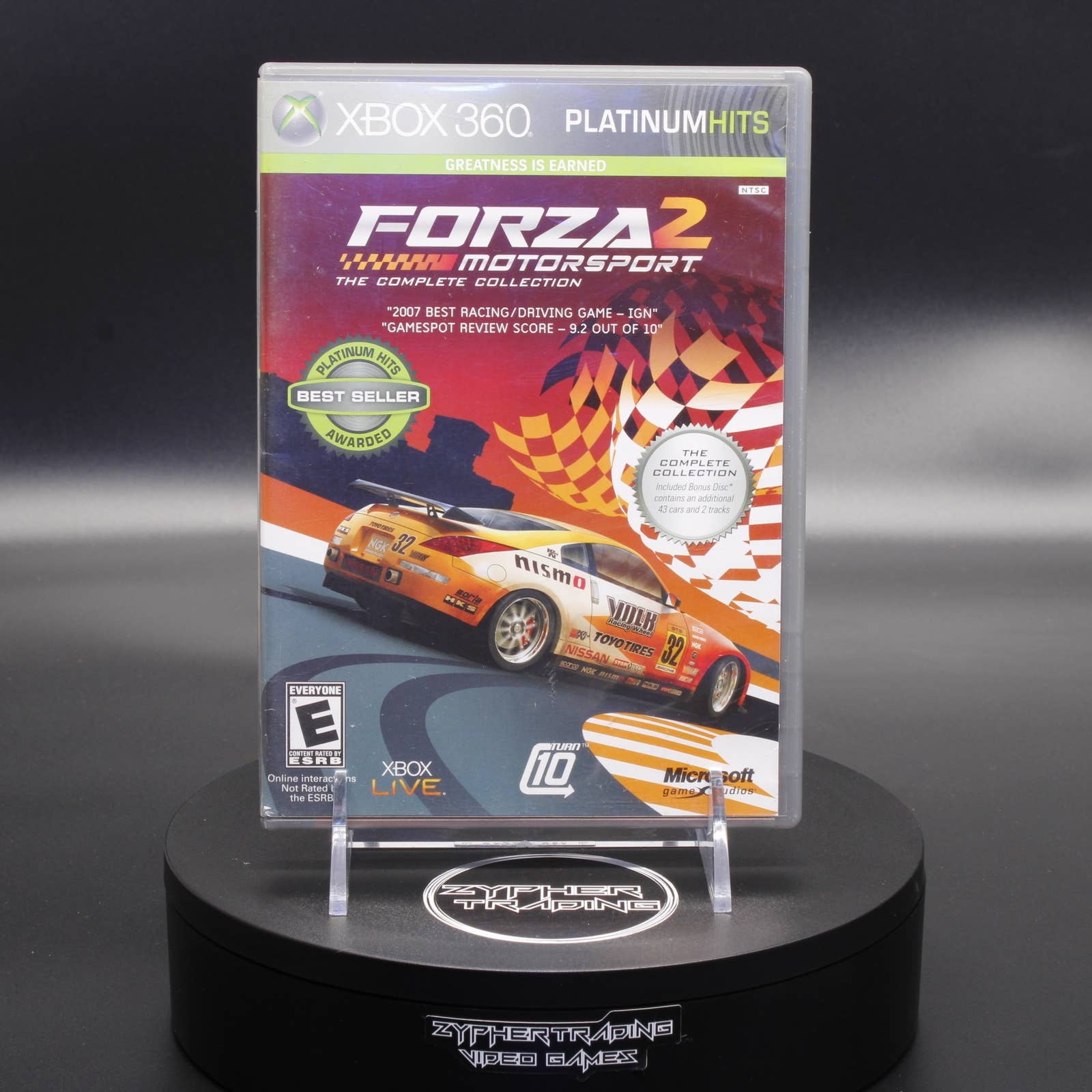 Restored Forza Motorsport 2 [Platinum Hits - Bonus Disc] Microsoft