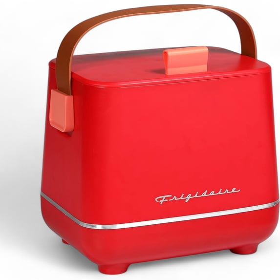 Restored Frigidaire Portable Refrigerators, Plastic Red, 12 x 12 x 9 inches (Refurbished)