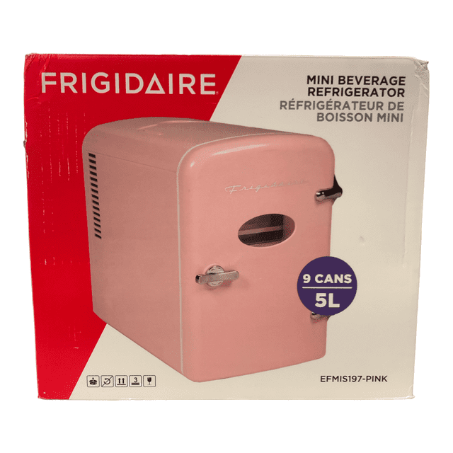 Restored Frigidaire Portable Retro Extra Large 9Can Capacity Mini