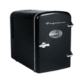 Restored Frigidaire Retro 9Can Portable Mini Fridge EFMIS197BLACK
