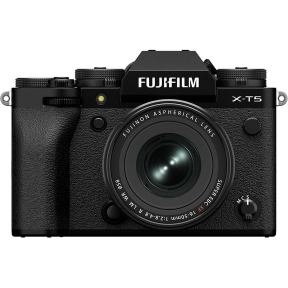 Fujifilm X-T50 Mirrorless Digital Camera XF16-50mmF2.8-4.8 R LM WR Lens Kit - Black #16954007