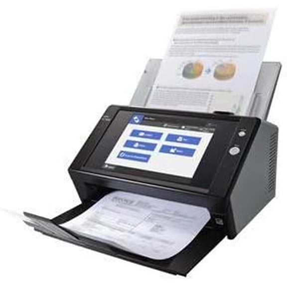 Restored Fujitsu Network Scanner N7100 – High-Speed Sheet-Fed Network Document Scanner, 600 DPI (P/N: TCHPA03706-B205) (Refurbished)