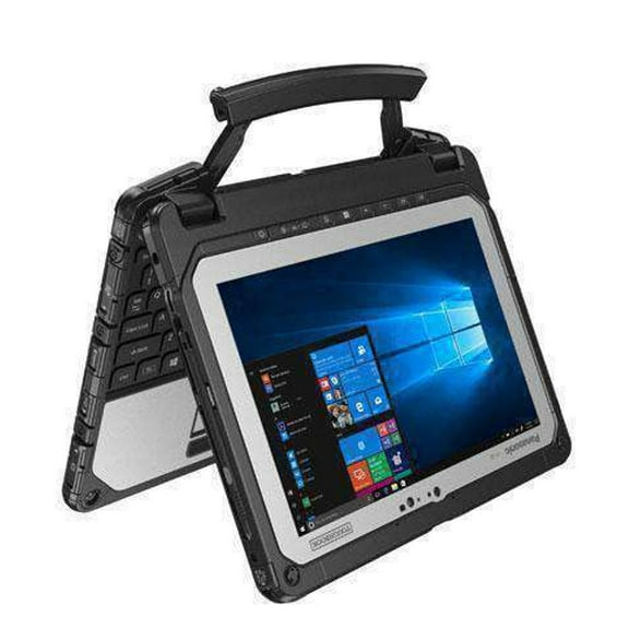 Restored Fully Rugged 10" Panasonic TOUGHBOOK CF-20 Tablet, Intel Core m5, 1TB SSD, 8GB RAM, 4G/LTE, Touchscreen, Win10 (Refurbished)