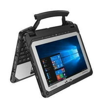 Restored Fully Rugged 10" Panasonic TOUGHBOOK CF-20 Tablet PC, Intel Core m5, 256GB SSD, 8GB RAM, Backlit Keyboard, 4G/LTE, Touchscreen, Win10 (Refurbished)